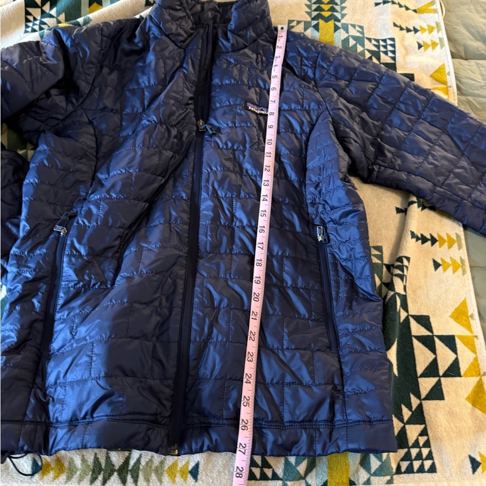 Navy Nano Puff Quilted Jacket